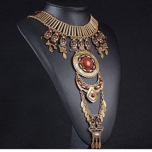 Boho statement necklace brand new